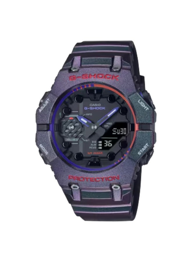 CASIO G-Shock Analog+Digital Resin Band Watch GA-B001AH-6A - Image 1