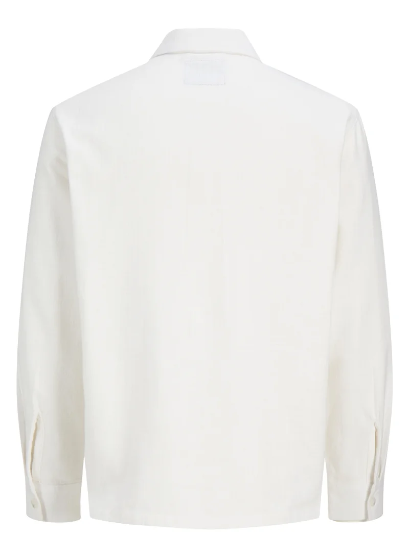 JACK & JONES JPRBLAREGENT LINEN BLEND LS OVERSHIRT