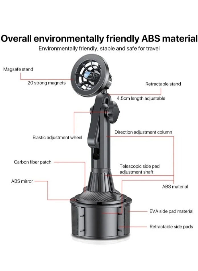 Yesido-Cup Holder-Magnet Holder For IP12_IP15 Series Of Phones-C200 - Image 1