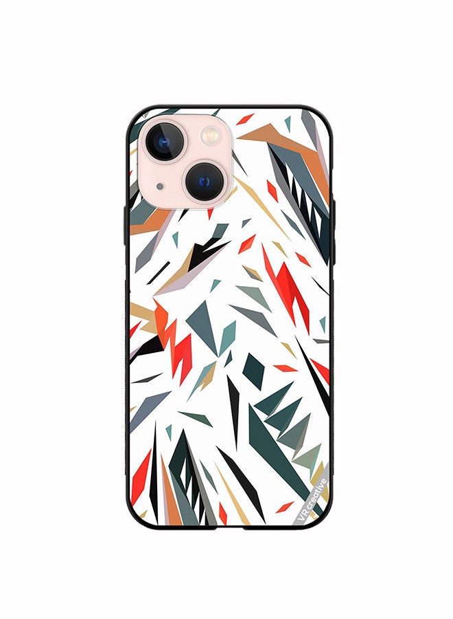 Protective Case Cover For Apple iPhone 14 Plus Abstract Design Multicolour