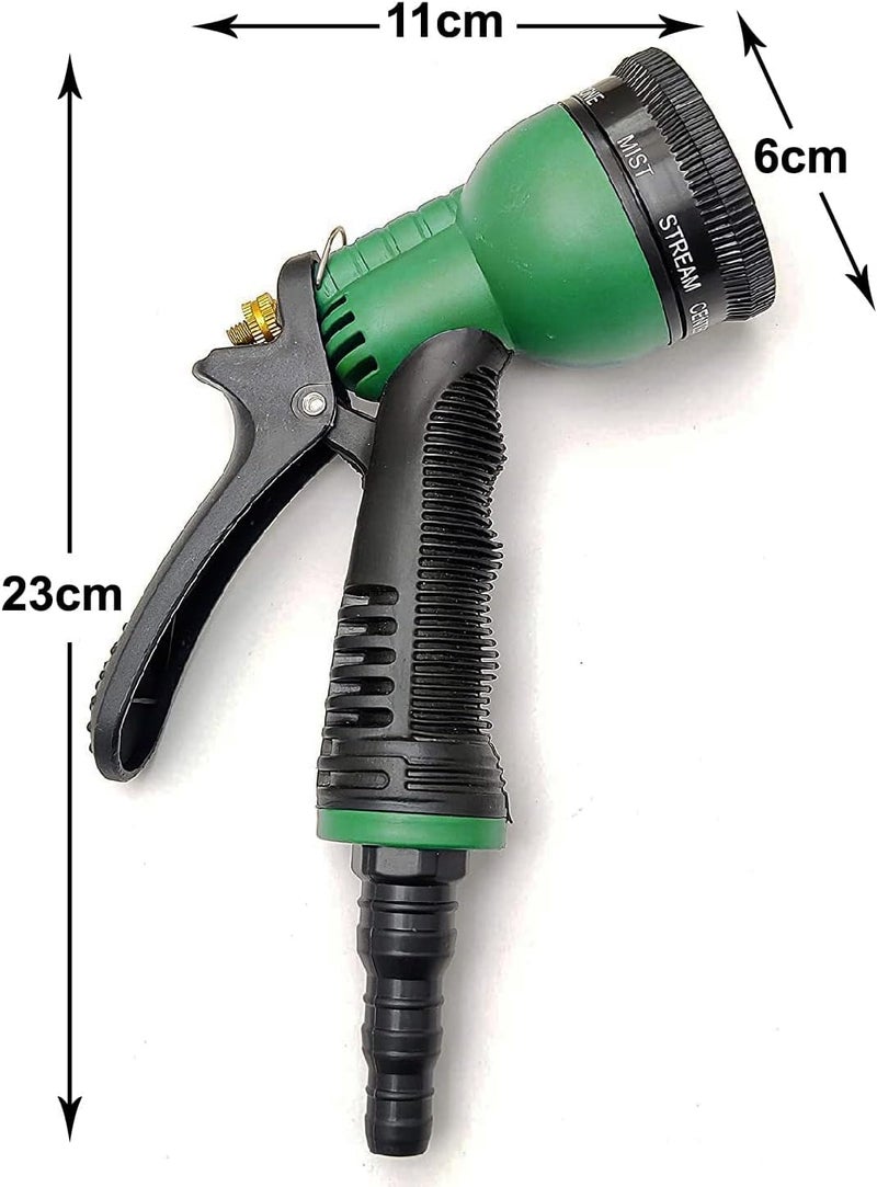 GLUN ® 8 in 1 Garden Hose Spray, Pack of 1, 8 Different Sprays for Washing Car, Watering Plants, Gardening & Homes - Image 5