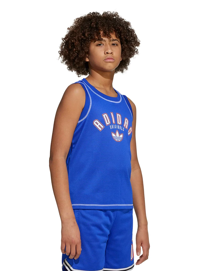 اديداس اوريجينالز Youth Mesh Tank Top