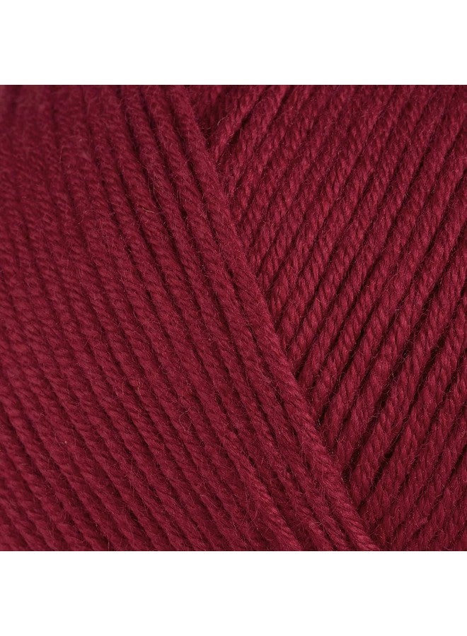 غزال 5 خصلات (عبوة) إجمالي 8.8 أونصة. قطن غزال بيبي كل 1.76 أونصة (50 جم) / 150 ياردة (165 م) غزل ناعم ناعم للأطفال 60% قطن كلاريت 3442 - Image 2