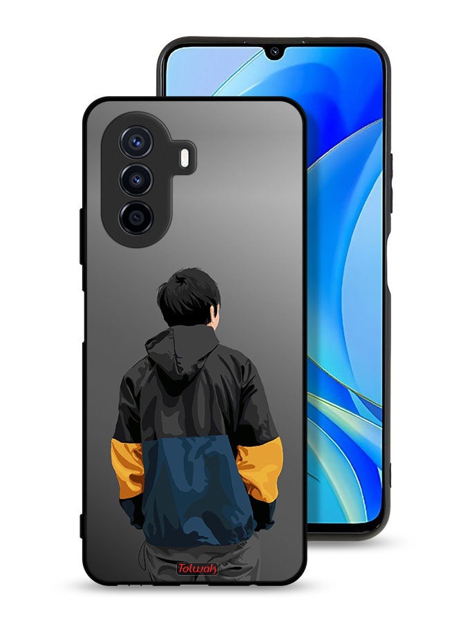 Tolwak Huawei nova Y70 Protective Case Cover Boy Portrait Art - Image 1