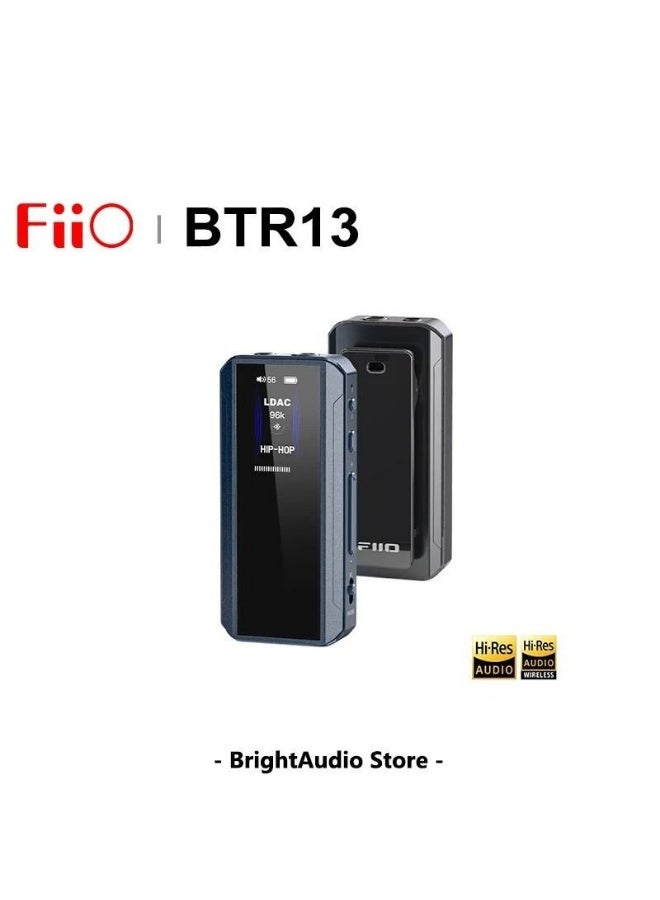 FiiO Btr13 Bluetooth Headphone Amplifier Receiver, Blue - Image 2