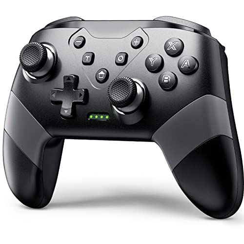 VOYEE Switch Controllers Compatible with Switch 2/Switch/Lite/OLED, Programming Wireless Pro Controller with Motion Control, Vibration, Wake-up, Turbo, Screenshot - Image 1