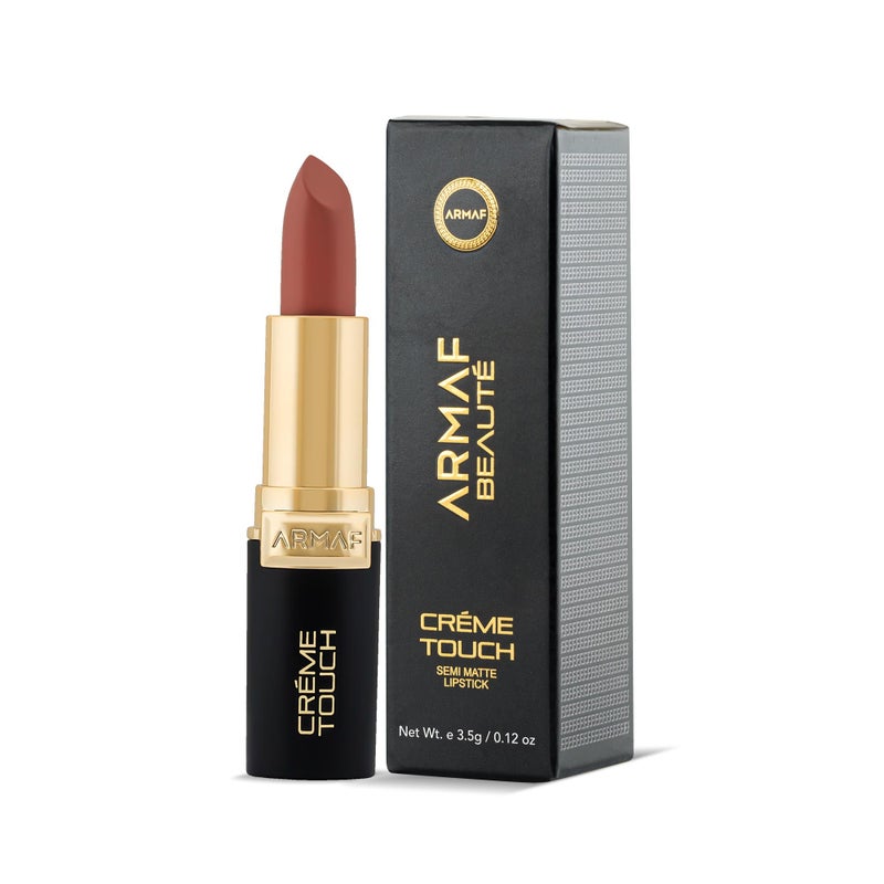 Armaf Beaute Creme Touch Semi Matte Anne Lipstick 3.5g, Rich Pigment Lip Colour, Non Drying & Lightweight Lip Stick, Comfortable & Long Lasting Finish, Weightless Formula, Long Wear Lips Makeup - Image 2