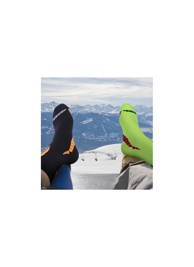SYOSI Waterproof Socks, 2 Pairs Unisex Waterproof Breathable Socks, Outdoor Camping  Skiing Hiking Wading Fishing Socks Cycling Golf for Men Women(43-46)  - Image 4