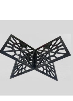 BUYCO Beautifully Designed Acrylic Quran Book Stand for Home and Mosque Use 