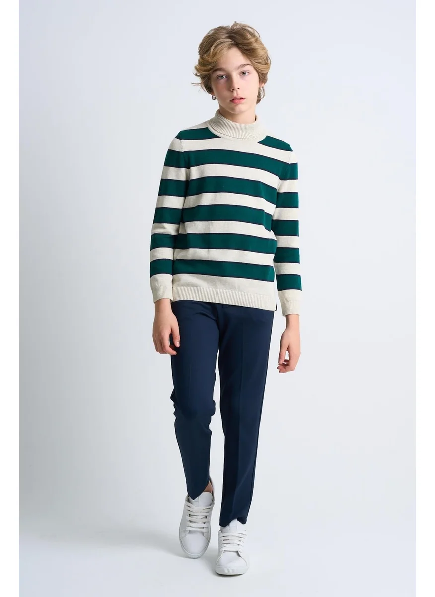 Alexander Gardi Turtleneck Kids Knitted Sweater C23-7105
