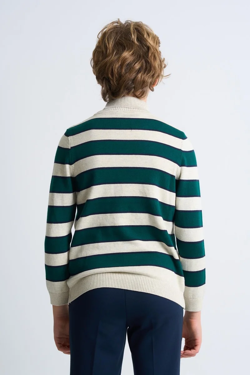 Alexander Gardi Turtleneck Kids Knitted Sweater C23-7105