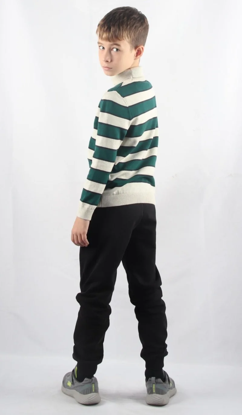 Alexander Gardi Turtleneck Kids Knitted Sweater C23-7105
