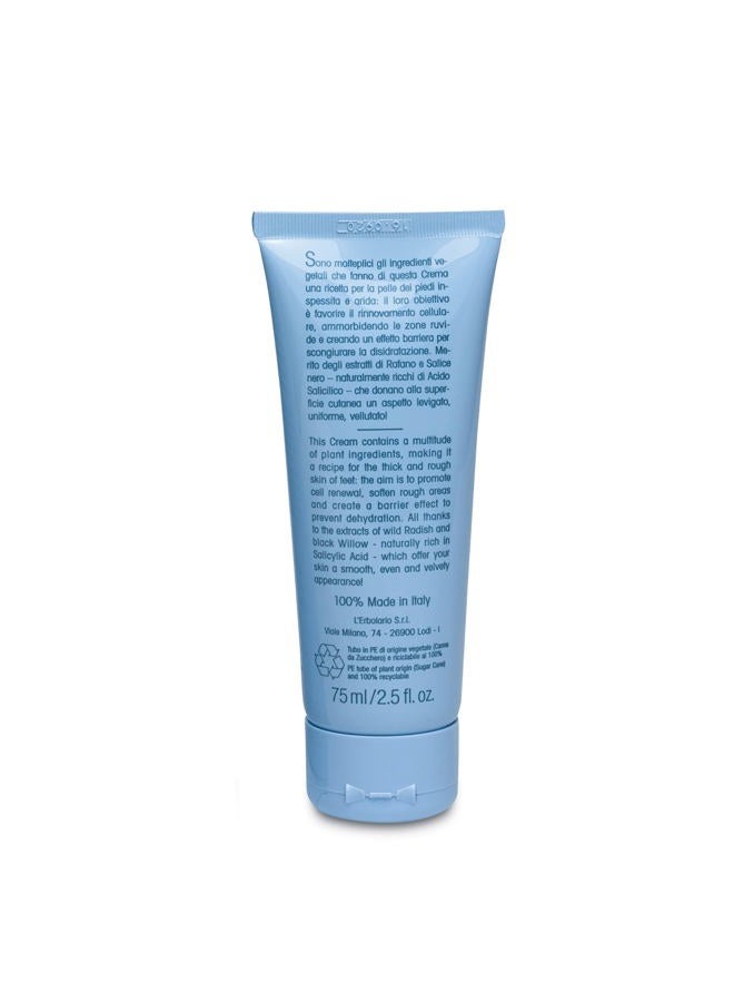 L'Erbolario L'erbolario Smoothing Cream for Dry Feet - Foot Cream for Dry Cracked Heels and Feet - With Salicylic Acid - Smoothes Rough, Dry Skin - 2.5 oz - Image 2