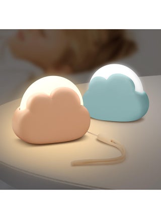 Cute Cloud Mini Desk Lamp Pink Blue
