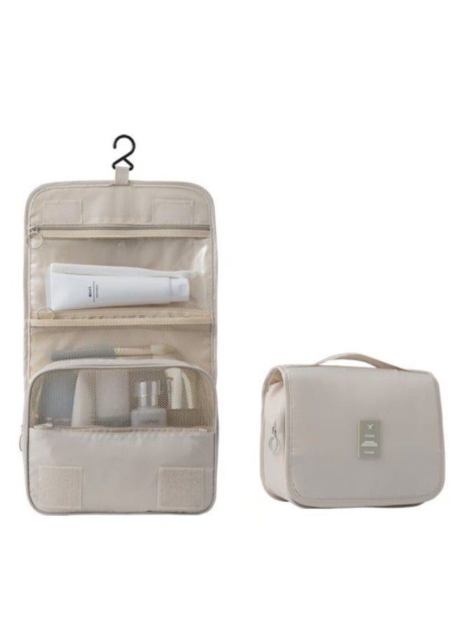 Multifunctional Hanging Cosmetic Bag Travel Toiletries Bag Large Capacity Portable Cosmetic Bag - Image 1