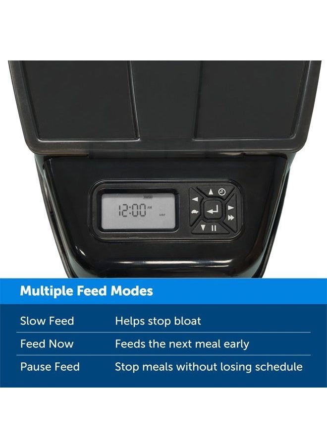 PetSafe - Healthy Pet Simply Feed - PetSafe Automatic Feeder - Headquartered in Knoxville, TN - Automatic Dog Feeder from the Engineers of the Smart Feed & Dancing Dot - 1-Year Comprehensive Protection Plan,Bla - Image 1