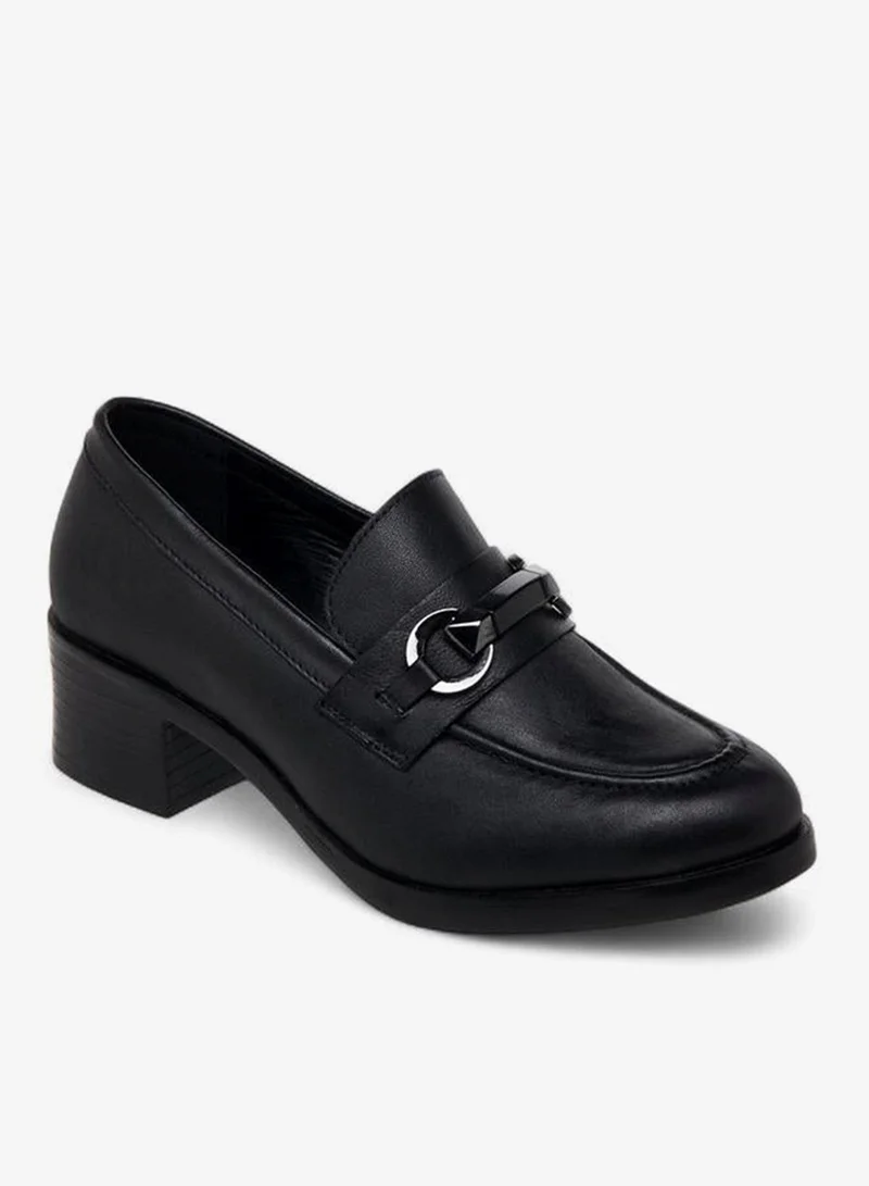 Paprika Women Block Heel Loafers
