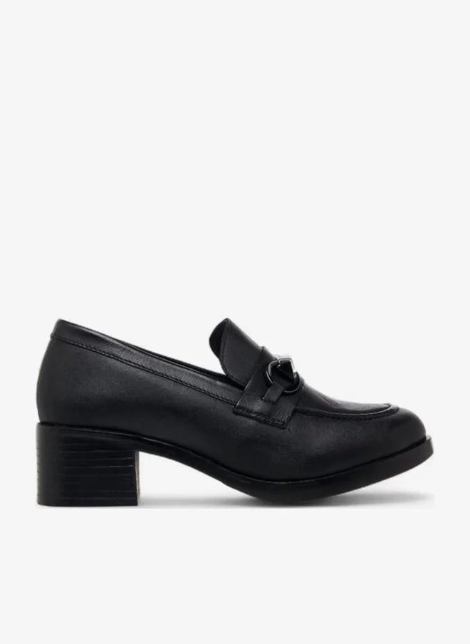 Paprika Women Block Heel Loafers