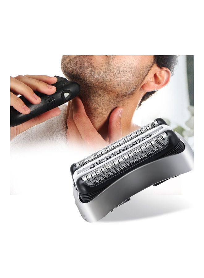 شفرة 32S بسيطة بديلة لماكينة براون 3 سلسلة 300S 301S 310S 320S 330S رمادي فضي - Image 4