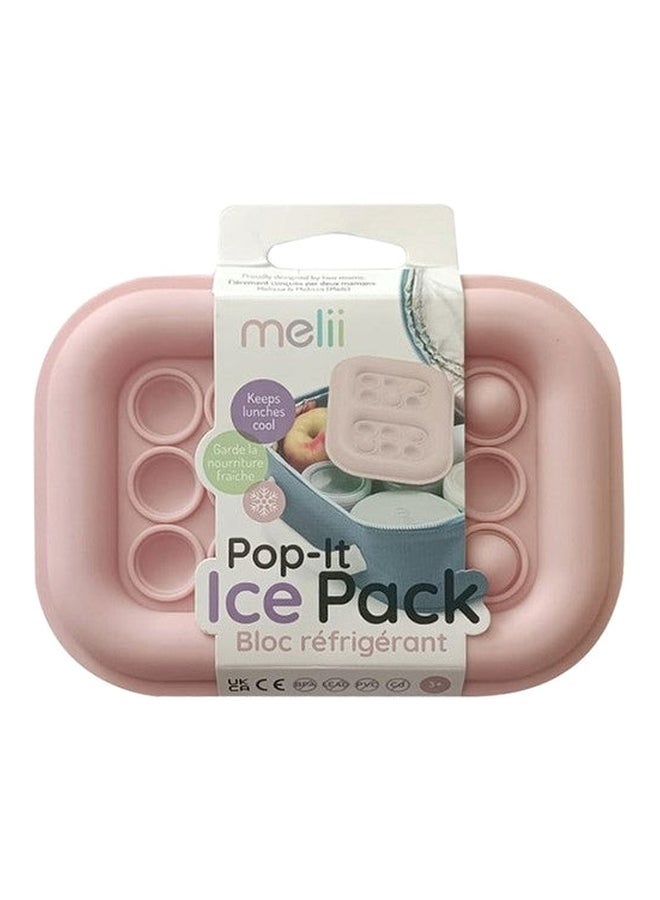 melii Silicone Pop-It Ice Pack, Pink