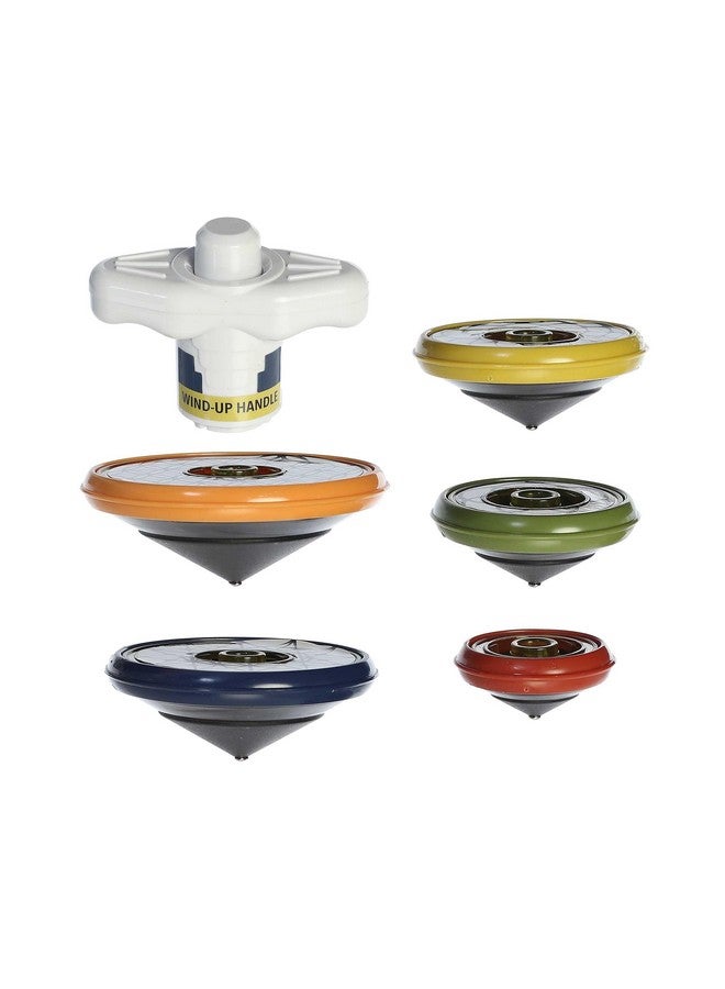 AURORA ألعاب أورورا® - لعبة دوّارات قابلة للتكديس - متعة لا نهائية - ترفيه بدون شاشة - متعددة الألوان 6 بوصات - Image 1