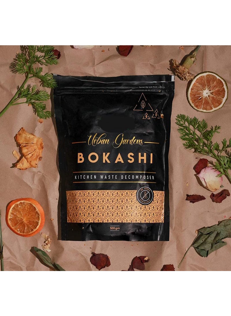 Shree Parshva NATURE WITH BEAUTY Shree Parshva Nature with BEAUTYBokashi Bran Powder Compost Maker Accelerator Decompose Kitchen Waste to SuperFood for Plants 25Kg  - Image 2