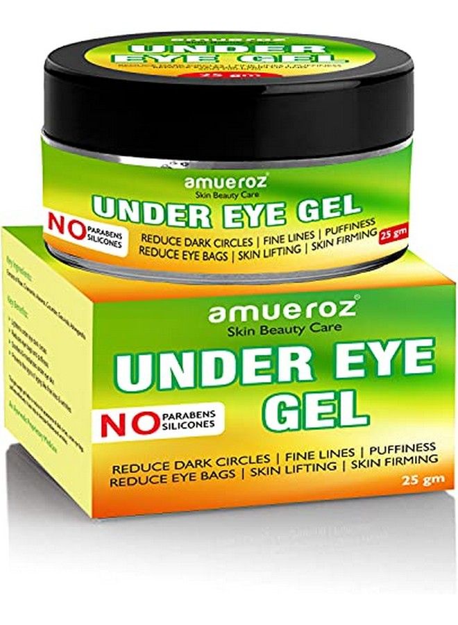 Amueroz Under Eye Gel To Reduce Dark Circles Puffiness Fine Lines Skin Lifting & Firming For Women & Men ; Enriched With Rose Aloe Vera Extract & Chamomile 25Gm - Image 1