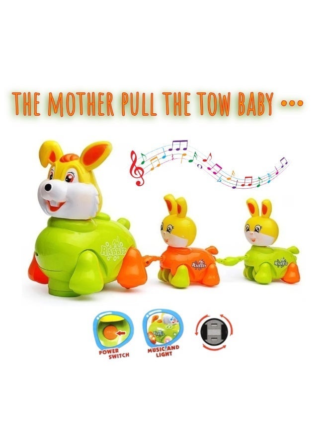 Electric Rabbit Toy with Music & Light - +3 ages - Image 1