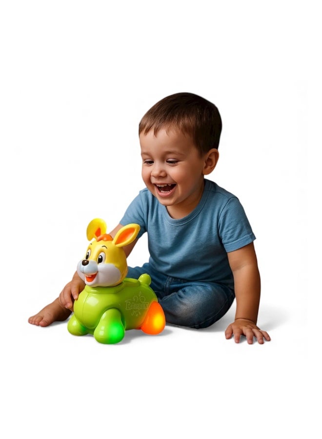 Electric Rabbit Toy with Music & Light - +3 ages - Image 3