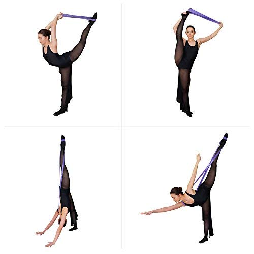 Zenmarkt Stretch Bands for Flexibility and Strength - Ballet Stretch Bands Ideal to Have as Dance Equipment in Every Competition - Suitable for Gymnastics, Cheerleading, and Pilates Training(Purple) - Image 5