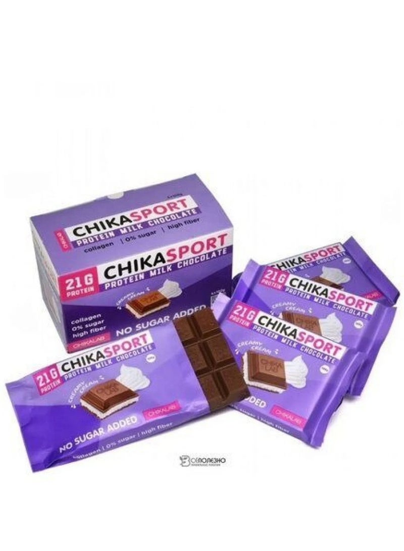 Chikalab Chikasport Protein Milk Chocolate Creamy Cream 100g - Image 3