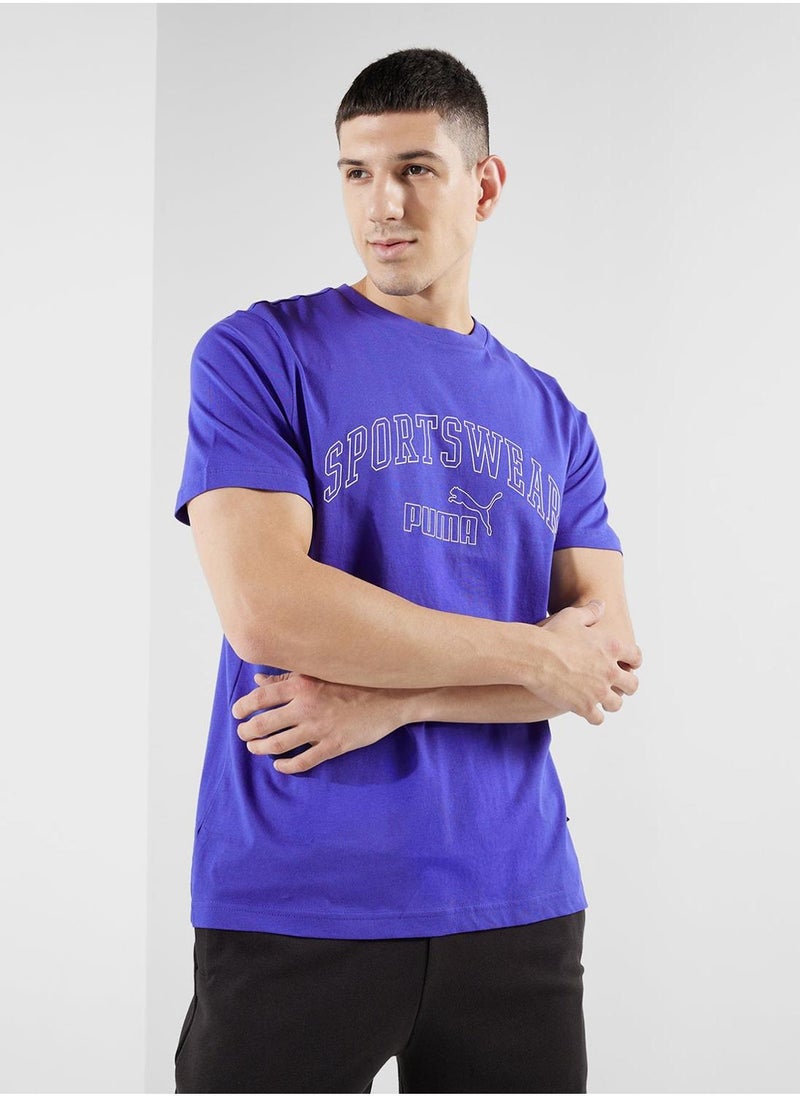 PUMA Essential+ Logo Lab Gradient T-Shirt - Image 1