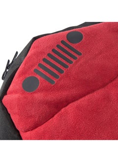 Jeep Jeep Venture Sleeping Bag Dog Bed, Colorado Red, Large  - Image 5