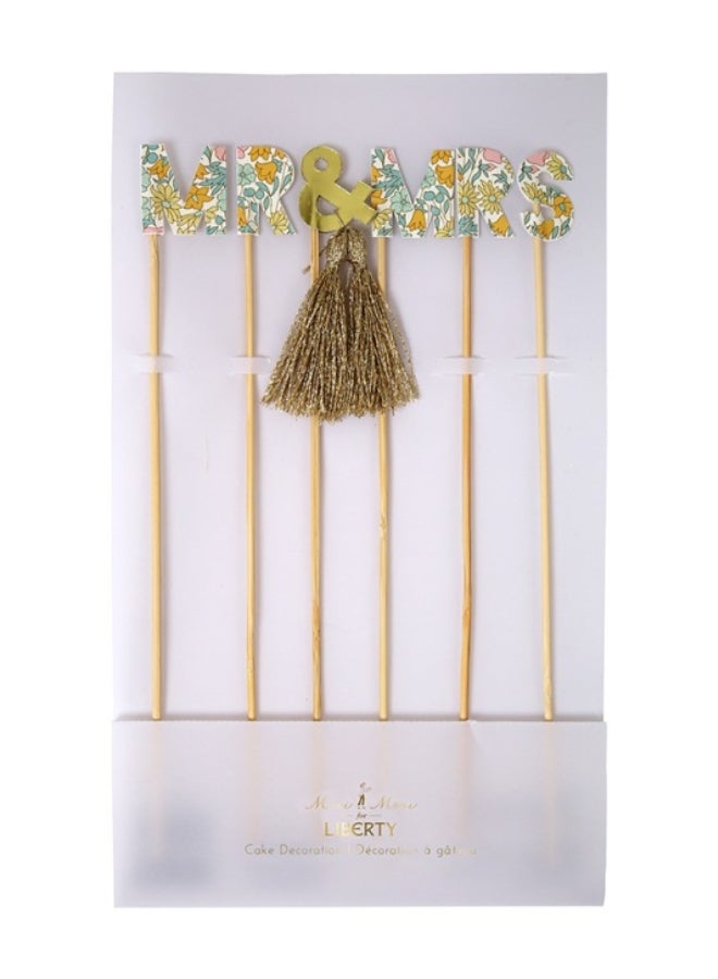 Meri Meri Liberty Anniversary Cake Topper