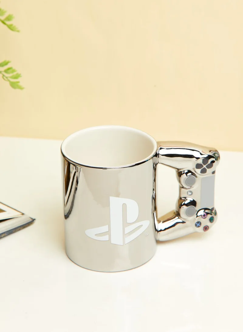 Paladone PlayStation Ds4 Silver Shaped Controller Mug
