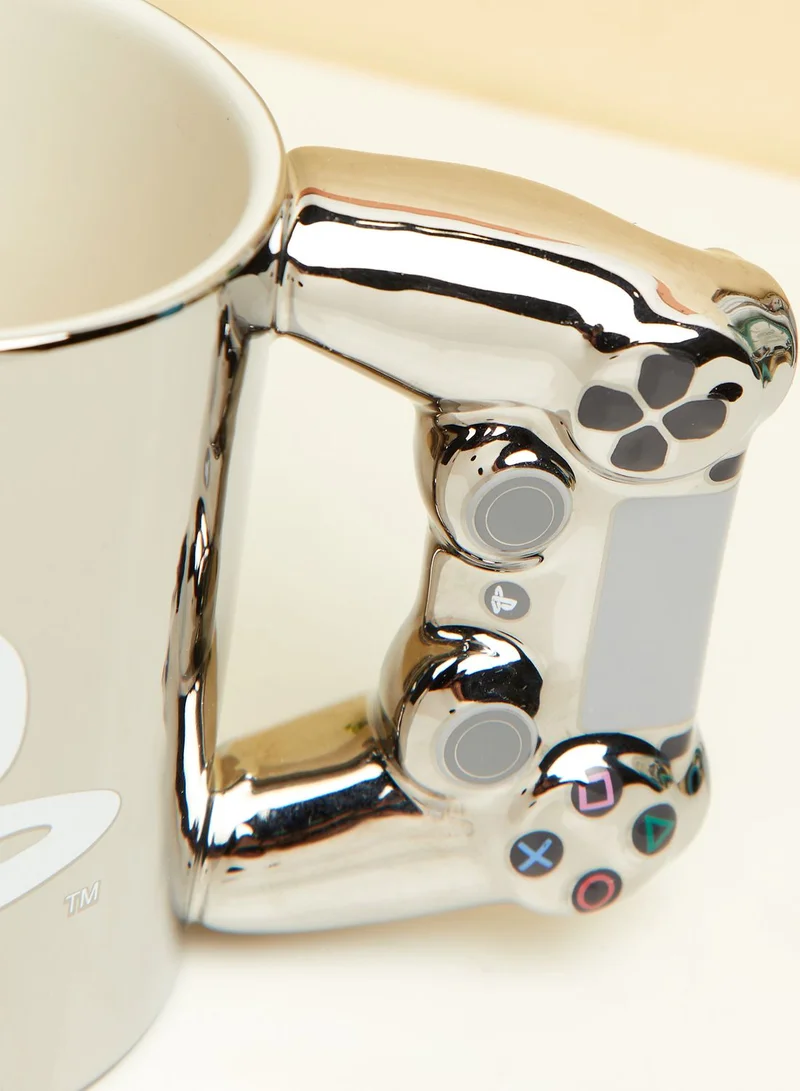 Paladone PlayStation Ds4 Silver Shaped Controller Mug