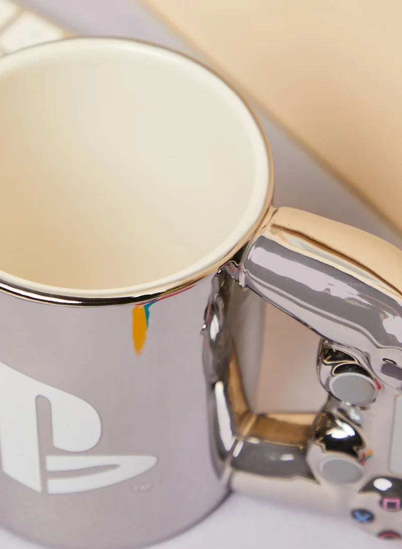 Paladone PlayStation Ds4 Silver Shaped Controller Mug