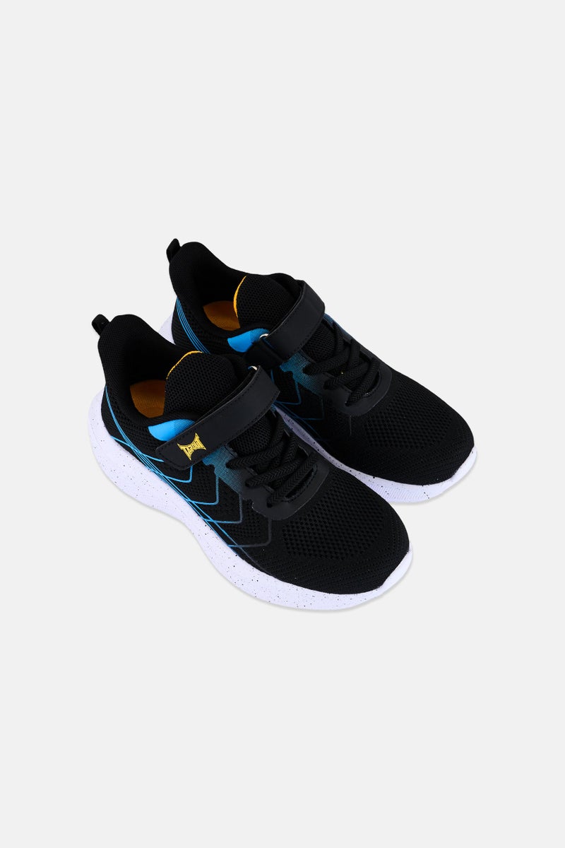 TapouT Kids Boy Velcro Closure Outdoor Shoes, Black - Image 3