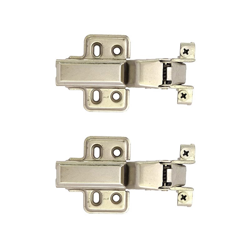 BTL BTL Aluminium Frame Hinge Autoclose Hinges Softclose Hydraulic Slide On Hinge 8 CrankHalf Overlay 60 Hours Salt Spray TestingMaterial Cold Roll Steel Nickel Plating 1 Pair BAHHAS8  - Image 1