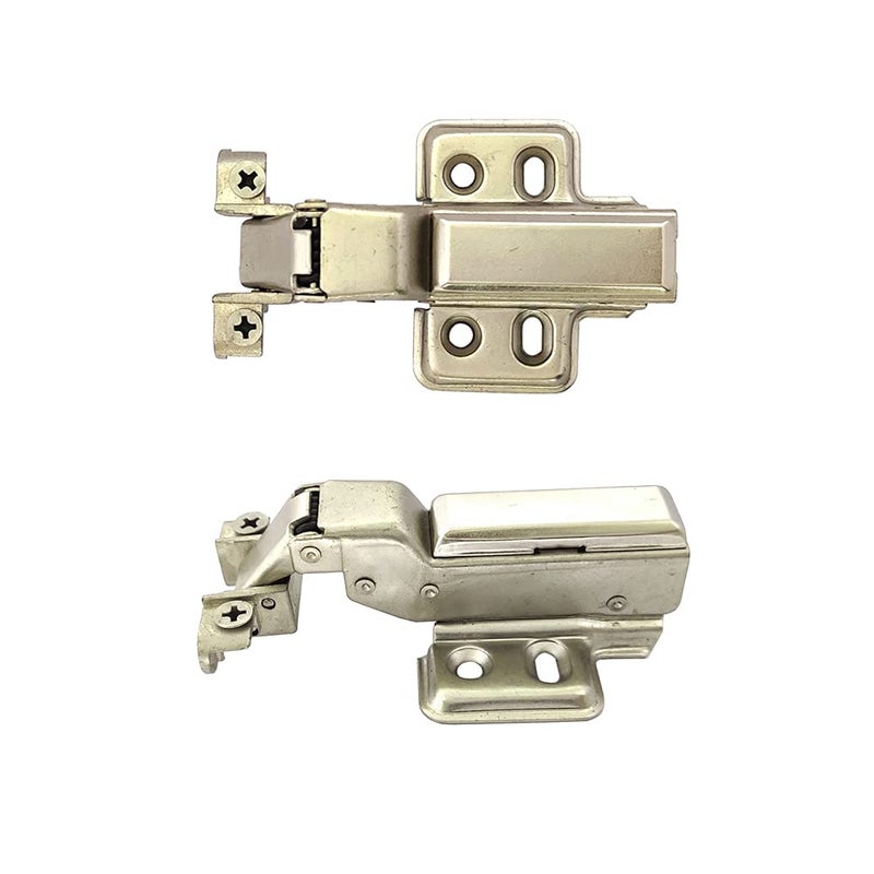 BTL BTL Aluminium Frame Hinge Autoclose Hinges Softclose Hydraulic Slide On Hinge 8 CrankHalf Overlay 60 Hours Salt Spray TestingMaterial Cold Roll Steel Nickel Plating 1 Pair BAHHAS8  - Image 2