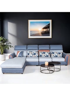 Comfortable L Shaped  4-seater high-back corner sofa set, size 3.2 x 1.85 meters