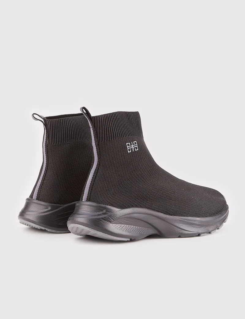 كاباني Black Women's Polyurethane Sole Sports Shoes