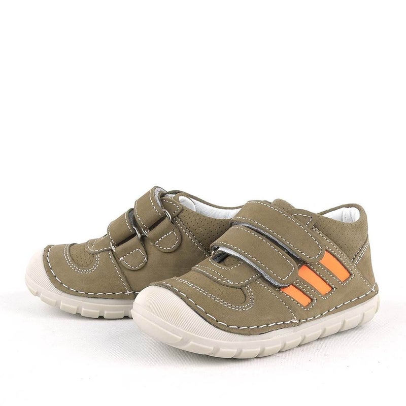 Rakerplus Raker Plus Grizzly Genuine Leather Kids' Shoes, Khaki, Premium Quality, Unisex - Image 5