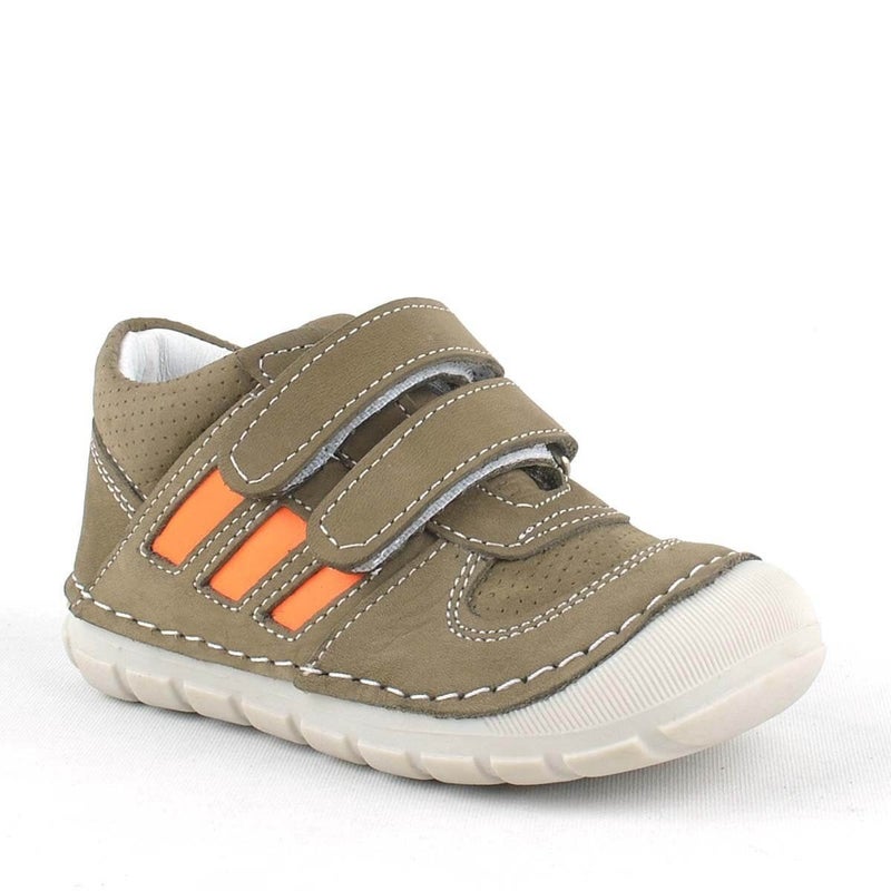 Rakerplus Raker Plus Grizzly Genuine Leather Kids' Shoes, Khaki, Premium Quality, Unisex - Image 1