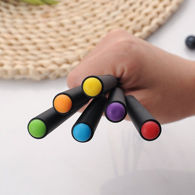 6 Pcs Fondue Forks Stainless Steel Corrosion Resistant Long Forks for Cake Chocolate Fruits Cheese Fondue - Image 3