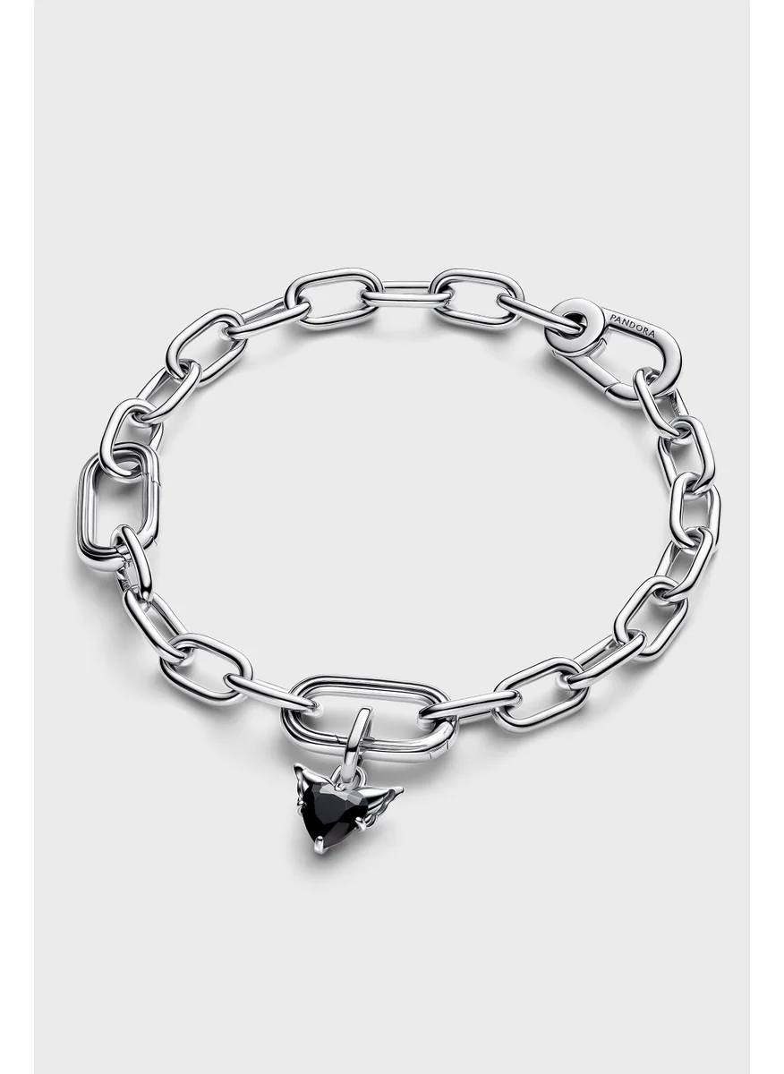 PANDORA Winged Heart Sterling Charm