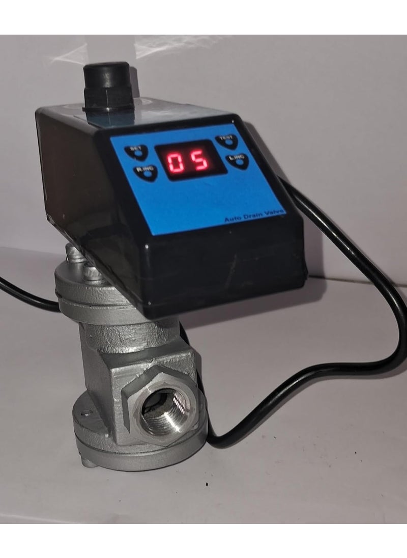 Generic PILOT Air Operated Digital Auto Drain Valve for Compressor Air Dryer Air Receiver Tank 220V AC  - Image 3