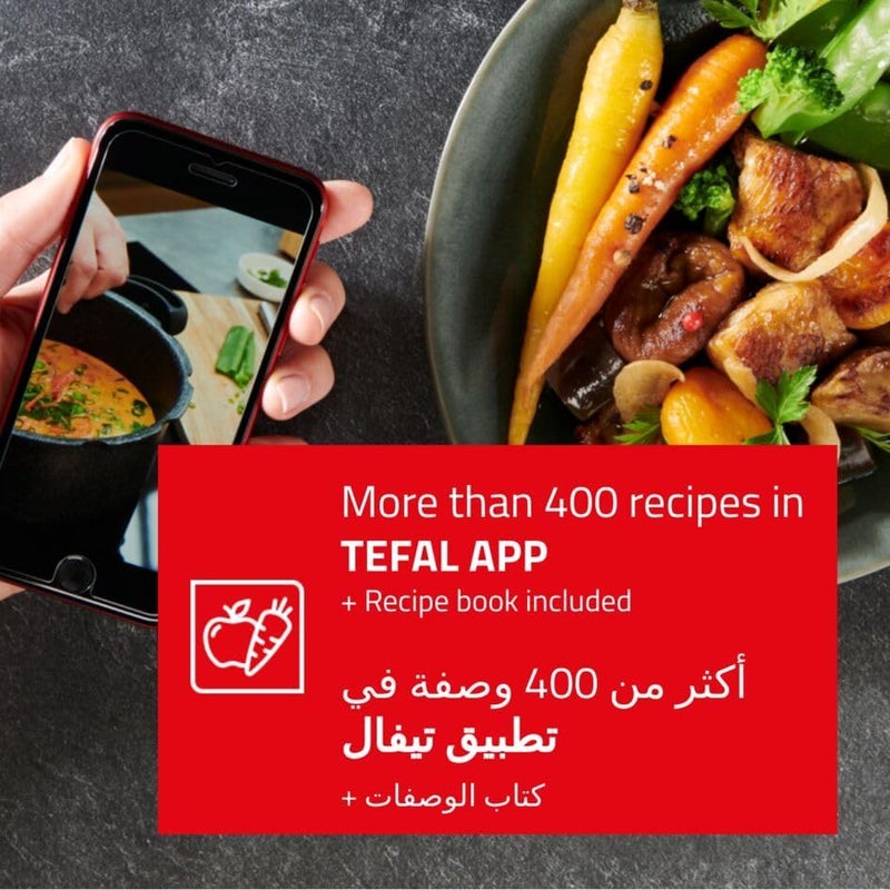 T-fal TEFAL Pressure Cooker | ClipsoMinut’ Easy 6L | Stainless steel |Express Cooking | Vitamins Preserved | One-Handed Opening/Closing | Safe | Made in France | 2 Years Warranty | P4620768 - Image 3