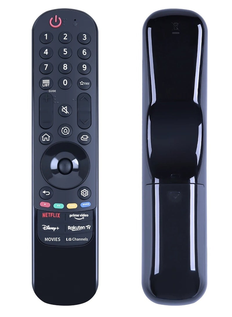 LG Smart TV Remote |Universal New MR21GA لـ LG 4K UHD OLED SMART TV NO VOICE MAGIC REMOTE CONTROL 43NANO75 55UP75006LF OLED55A1RLA MR21GC - Image 2