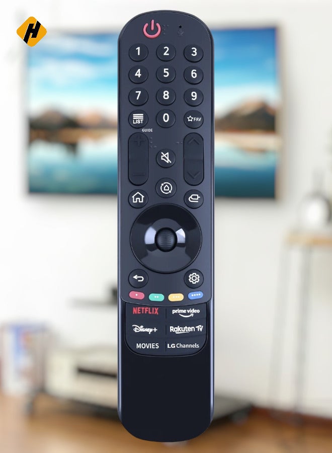 LG Smart TV Remote |Universal New MR21GA لـ LG 4K UHD OLED SMART TV NO VOICE MAGIC REMOTE CONTROL 43NANO75 55UP75006LF OLED55A1RLA MR21GC - Image 1
